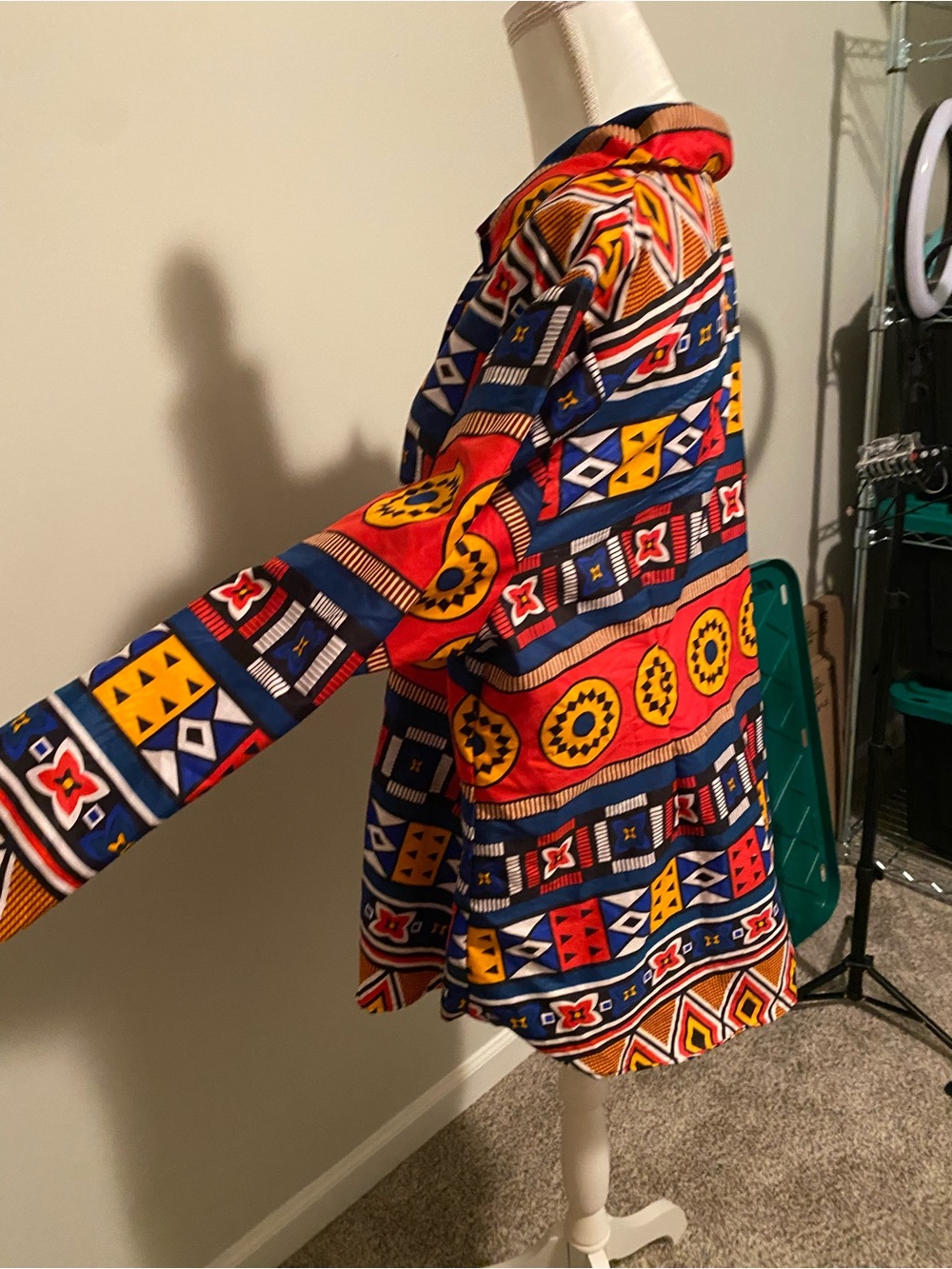 Lapoogee Geometric & Multi-Color Pattern Matching Set Size 3XL - Picture 10 of 12